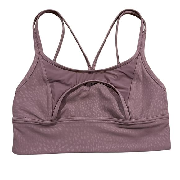 Lululemon Nulu and Mesh Yoga Bra Spiced Chai Size 6 - Picture 1 of 4